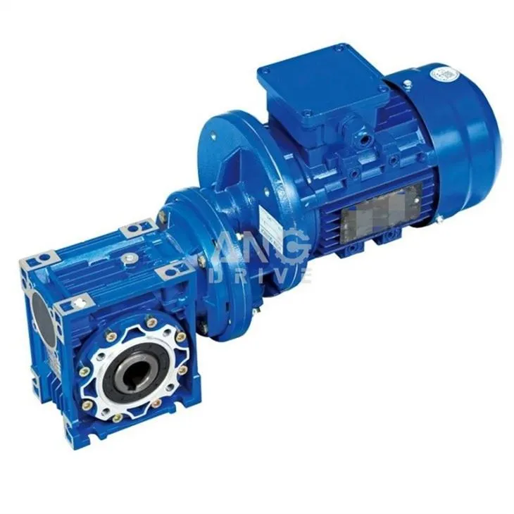 NMRV worm gearbox with PC reducer
